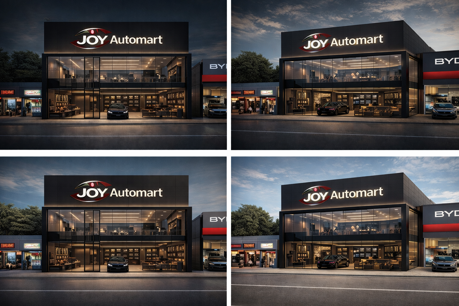 Façade Studies · Day & Night
